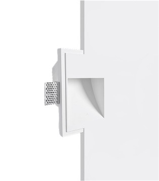 Empotrable pared invisible Folk escayola G9 - Ineslam - 185x130 mm