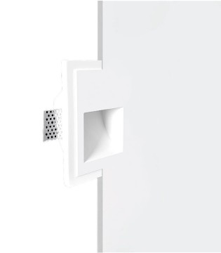 Foco Empotrable pared invisible Aleli escayola G9 - Ineslam - 100x145 mm