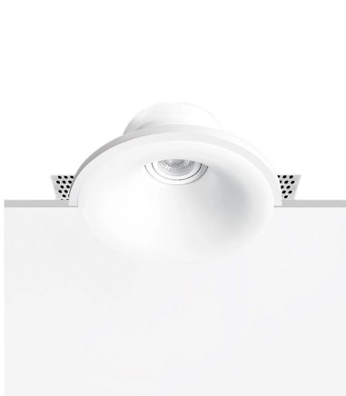 Empotrable invisible Rondo Ineslam escayola GU10 - Ø202