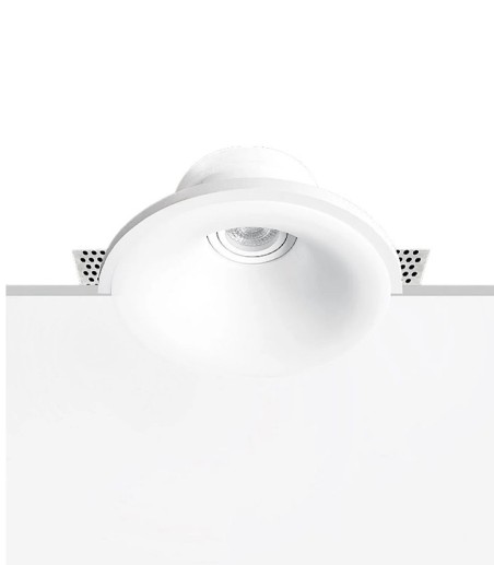 Empotrable invisible Rondo Ineslam escayola GU10 - Ø202