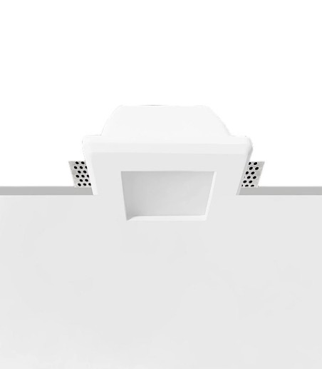 Empotrable invisible Comet Ineslam escayola GU10 - 120x120 mm