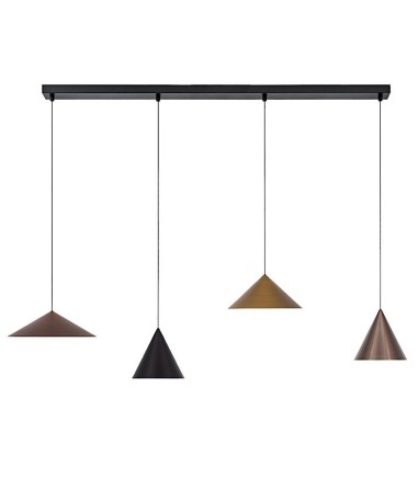 Lámpara colgante comedor moderna lineal Cono LED 20W - Mantra