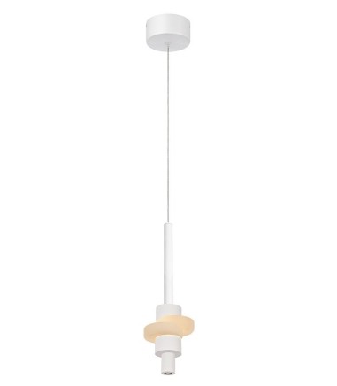 Lámpara colgante Betty blanco LED 7W alabastro - Mantra 9425
