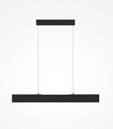 Lámpara lineal LED colgante Step 23W negro 91cm - Maytoni