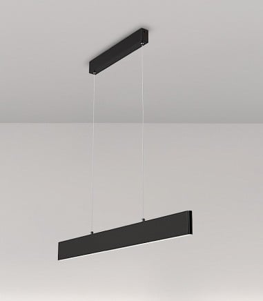 Lámpara lineal LED colgante Step 23W negro 91cm - Maytoni