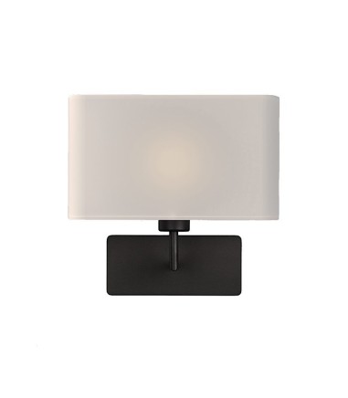 Aplique de pared Romeo negro E27 - ACB