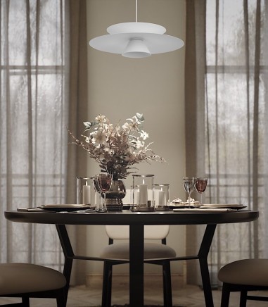 Lámpara colgante LED Estrella 12W Ø50...