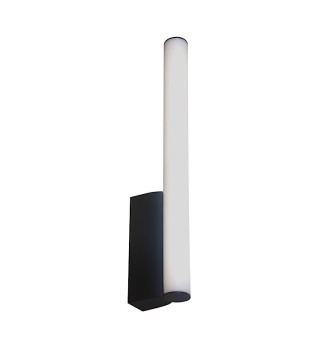 Aplique de pared baño Antiga negro IP44 - Mantra