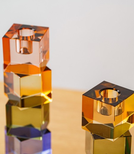 Candelabro Elta multicolor pequeño - VP Interiorismo