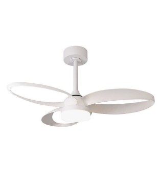 Mantra Infinity Fan blanco DC LED Ø92 cm con luz regulable