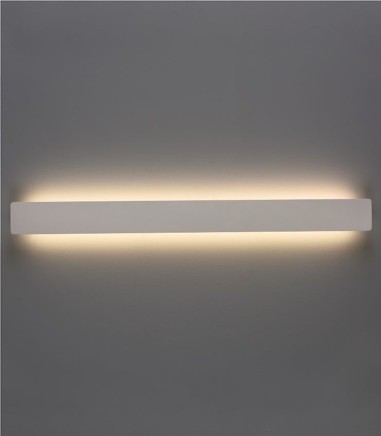 Aplique de pared LED Fosca blanco 60 cm- ACB