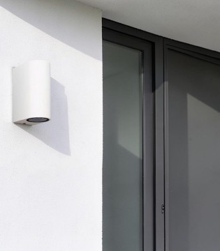 Aplique exterior doble Kandanchú 6511 blanco - Mantra 2