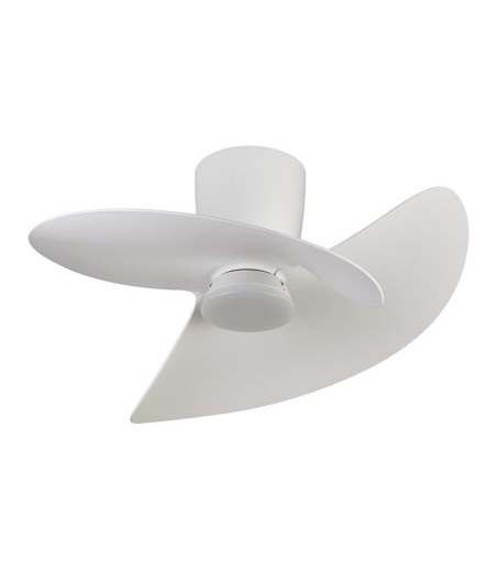ONA ventilador de techo blanco LED silencioso DC 70 cm | Mantra