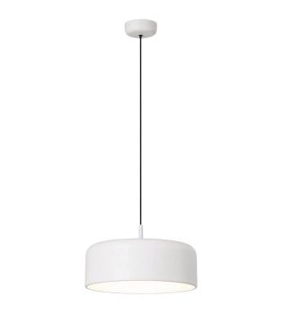 Lámpara colgante POT 31 cm blanco moderna E27 | Olé Lighting
