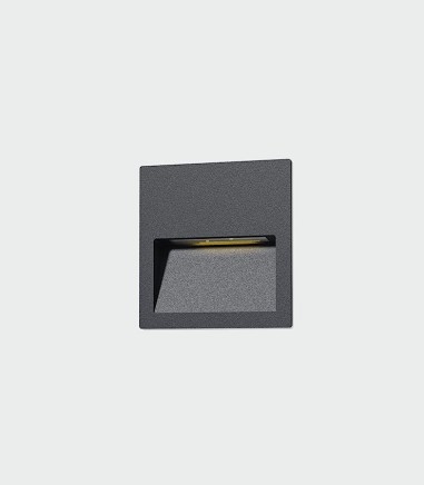 Empotrable antracita exterior señalizador Nashira 115 LED IP65 CCT - ACB