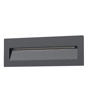 Empotrable exterior rectangular antracita Nashira 200 LED IP65 CCT - ACB