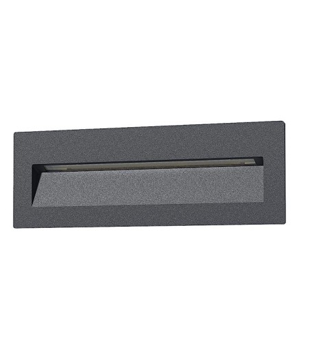 Empotrable exterior rectangular antracita Nashira 200 LED IP65 CCT - ACB
