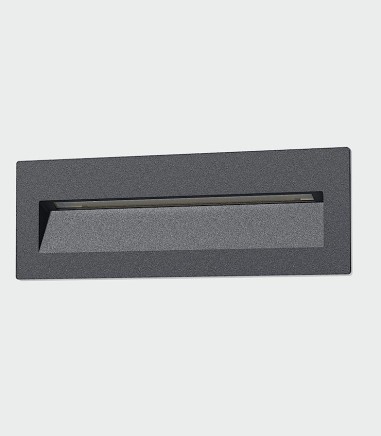 Empotrable exterior rectangular antracita Nashira 200 LED IP65 CCT - ACB
