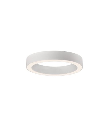 Plafón circular Aliso LED Ø47cm moderno blanco ACB