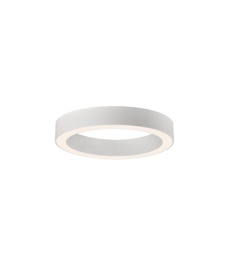 Plafón circular Aliso LED Ø47cm moderno blanco ACB