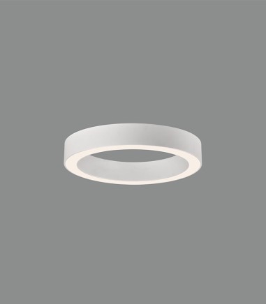Plafón circular Aliso LED Ø47cm moderno blanco ACB
