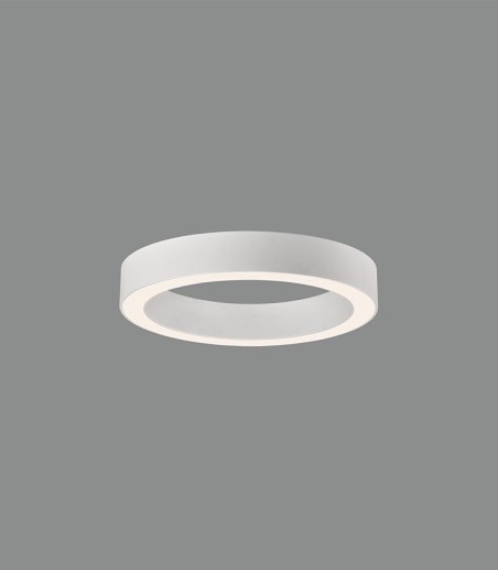 Plafón circular Aliso LED Ø47cm moderno blanco ACB