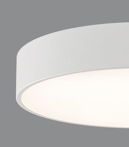 Detalle Plafón de techo Isia blanco LED CCT - ACB