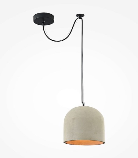 Lámpara Colgante Broni 20 cm desplazable de hormigón - Maytoni