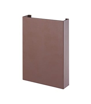 Aplique de pared exterior Huez 10W corten 9624 LED IP65 - Mantra
