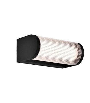 Aplique exterior LED GANT IP65 negro 9155 | Mantra