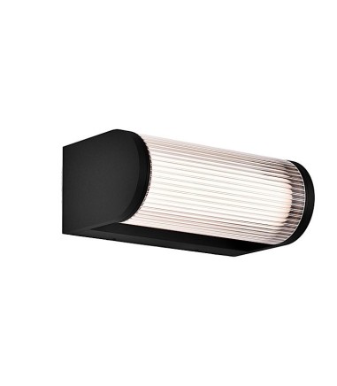 Aplique exterior LED GANT IP65 negro 9155 | Mantra