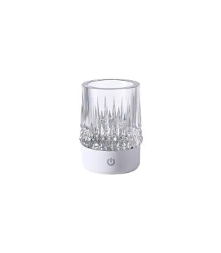 Sobremesa exterior recargable LAX blanco mate 9082 | Mantra