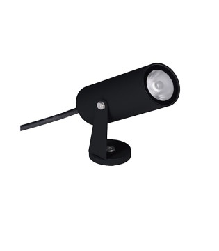 Foco de suelo exterior LED Logan negro 9600 - Mantra