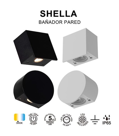 Colección Apliques señalizadores Shella IP65 - Mantra