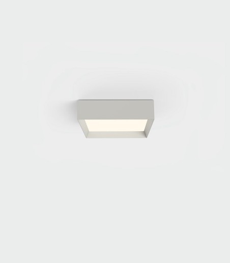 Plafón de techo cuadrado Munich 300 blanco CCT | ACB