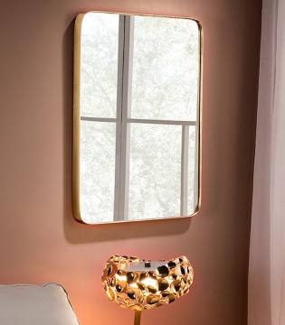 Espejo ORIO rectangular 61x81 cm oro - Schuller 127127
