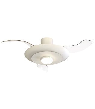 Ventilador de techo moderno KYOTO café 9517 con aspas retráctiles | Mantra 2