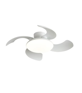 Ventilador de techo moderno ALOHA II madera 9515 aspas retráctiles | Mantra 2