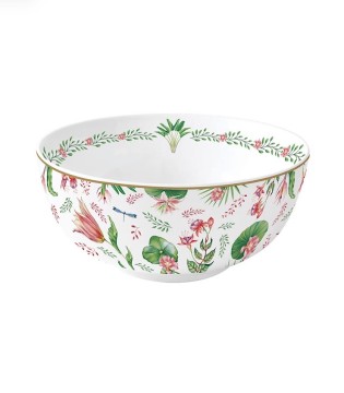 Bol de porcelana Botanic Chic Easy Life Ø23 cm | Luzópolis