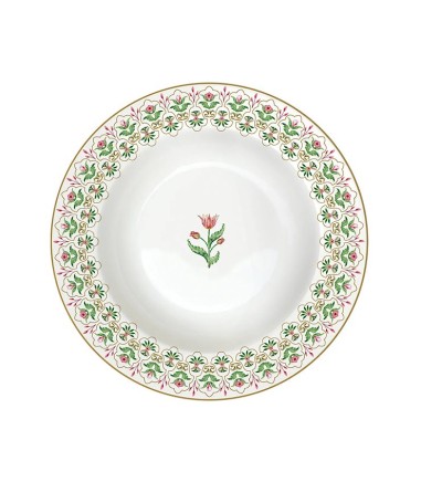 Plato hondo de porcelana Botanic Chic Easy Life Ø21,5 cm