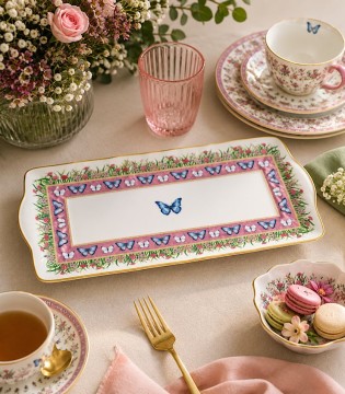 Plato de servir rectangular Spring Parade Easy Life 35 x 15 cm 2