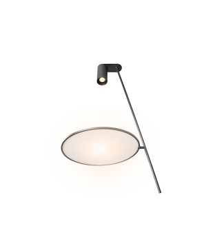 Plafón de techo LED Zenith 20W 2700K negro - Mantra