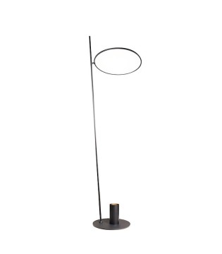 Lámpara de pie LED Zenith 20W 2700K negra - Mantra 2