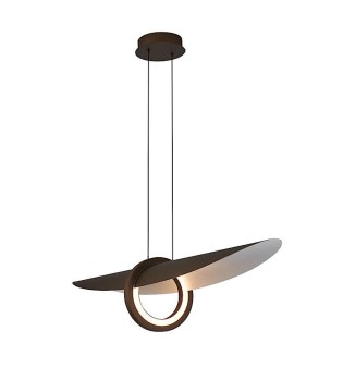 Lámpara colgante LED Órbita 24W 2700K Café Mocha - Mantra
