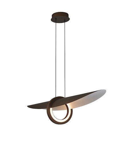 Lámpara colgante LED Órbita 24W 2700K Café Mocha - Mantra