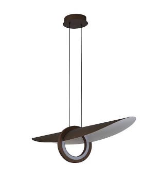 Lámpara colgante LED Órbita 24W 2700K Café Mocha - Mantra 2