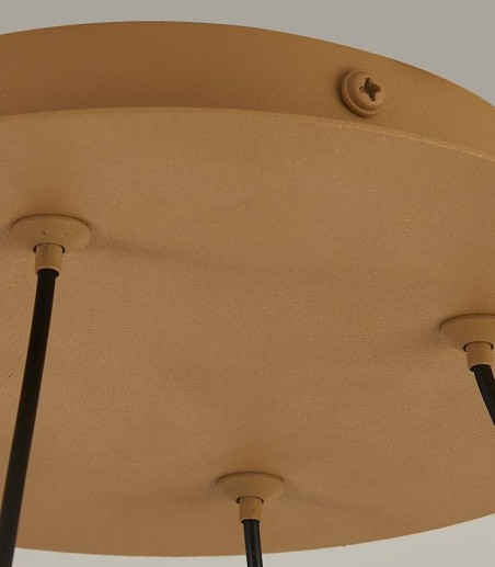 ANDROMEDA 50W · Lámpara colgante LED oro Ø85 cm · Mantra