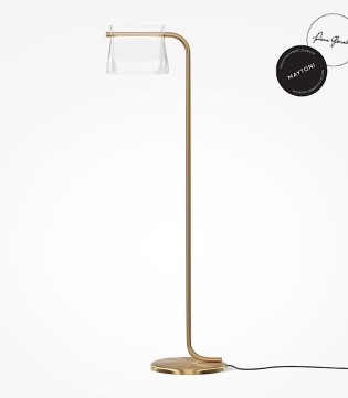 Lámpara de pie Cabaret LED 8W 3000K latón MOD170FL-L8BS3K - Maytoni