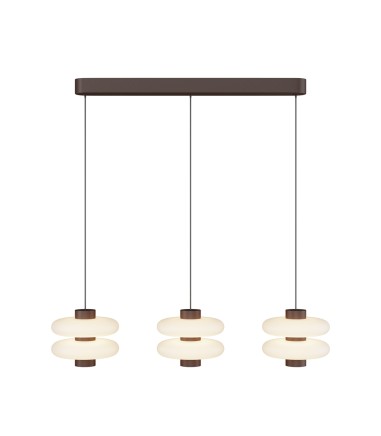 Lámpara colgante Nuvem LED 23W 3000K marrón MOD497PL-L23BRK - Maytoni