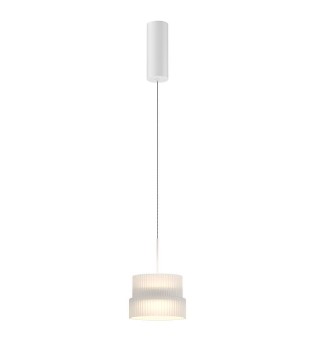 Lámpara colgante Scala LED 12W blanca MOD496PL-L12WK - Maytoni